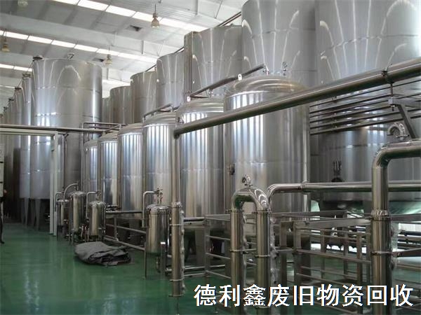 飲料設備回收，飲料廠整廠回收，免費拆除回收